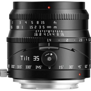 TTartisan - APS-C Tilt 35mm F/1.4 - Canon RF Mount - Zwart