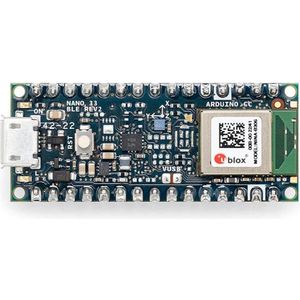 Arduino ABX00072 - Nano 33 BLE Rev2 met headers, Ontwikkelborden + Kits