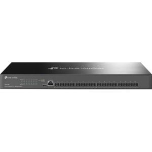 TP-Link Schakelaar 16x GE TL-SX3016F (16 ports), Netwerkschakelaar, Zwart