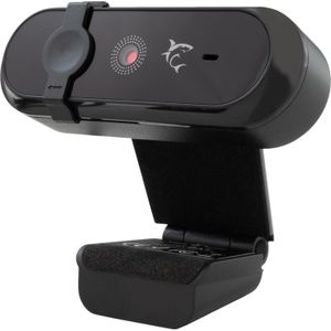 White Shark GWC-005 Bat webcam 1080p (2 Mpx), Webcam, Zwart