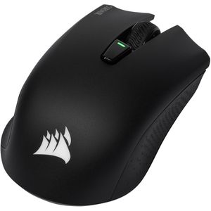 Corsair Harpoen RGB (Bedraad, Draadloze), Muis, Zwart