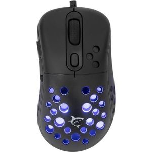 White Shark Shark Gaming Muis AZRAEL, 6D, 7200 dpi, Zwart (Bedraad), Muis, Zwart