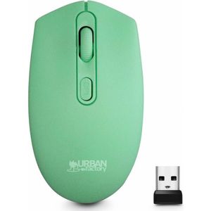 Urban Factory Souris sans fil Vrij (Vert) (Draadloze), Muis, Groen