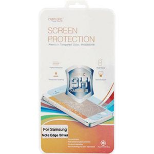 Okmore 9H ScreenProtector Samsung Note Edge Zilver (Galaxy Note Edge), Smartphone beschermfolie