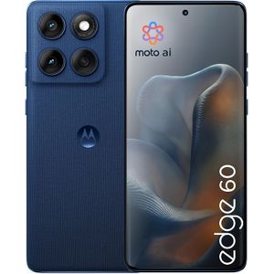 Motorola edge 60 - Blauw - Mobiele Telefoon - 6,67 inch - 8 GB RAM - 256 GB