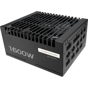 ASUS Netzteil ASUS-PRO-WS-1600P (1600 W), PC-voedingseenheid, Zwart