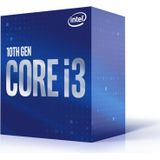 Intel - Core i3-10100 - Processor - Zwart - 3.60 GHz, 4-Core, LGA 1200