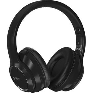 Devia Bluetooth hoofdtelefoon Kintone zwart (Draadloze), Koptelefoon, Zwart