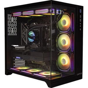Captiva Advanced Gaming I93-205 (2000 GB, 32 GB, Intel Core i9-14900KF, GeForce RTX 5060 Ti), PC, Zwart
