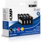 KMP, Inkt, E145V Multipack BK/C/M/Y compatibel met Epson T1816 (M, BK, C, Y)