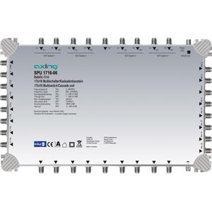 Axing Cascademodule SPU 1716-06 17 in 16, Accessoires voor TV-ontvangers