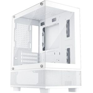 1stplayer Mi2-A-WH (Mini-ITX, mATX), PC-behuizing, Wit