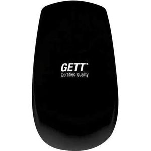 Gett GCQ siliconen muis scrollfunctie draadloze radio 2.4MHz IP65 desinfecteerbaar optische USB kleur wit (Draadloze), Muis, Zwart