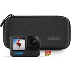 GoPro HERO10 bundel, Actioncam-accessoires, Zwart