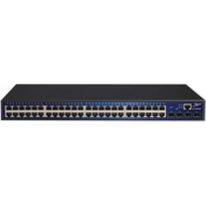 Allnet - ALL-SG8452M - Netwerkschakelaar - Zwart - 48 Gigabit Poorten, Ventilatorloos, Beheersbaar