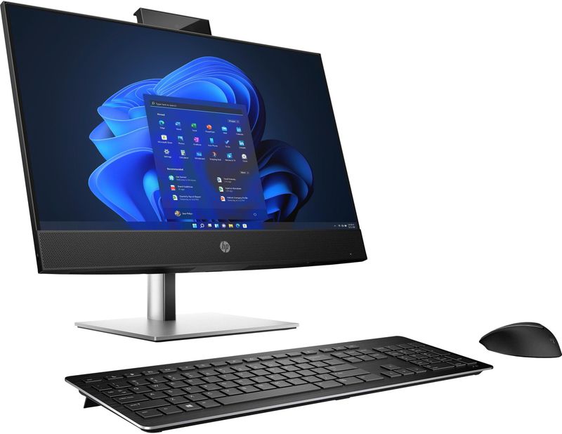HP - ProOne 440 G9 - All-in-One - Zilver - Zwart - 16 GB - 512 GB