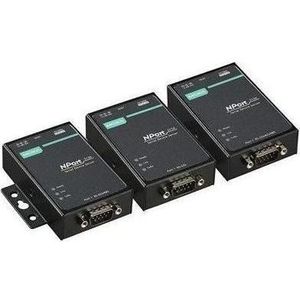 Moxa NPORT 5110 - 1-poorts RS-232 apparaatserver, bedrijfstemperatuur van 0 tot 55C, Printer server