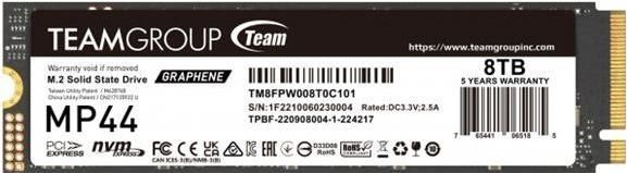 Team Group - MP44 - SSD - 8000 GB - M.2 2280