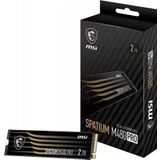 MSI Spatium M480 PRO PCIE 4.0 NVME M.2 2TB internal solid state drive PCI Express 4.0 3D NAND
