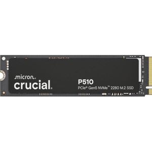 Crucial P510 1TB PCIE GEN5 NVME 2280 M.2 SSD (TRAY) (1000 GB, M.2 2280), SSD
