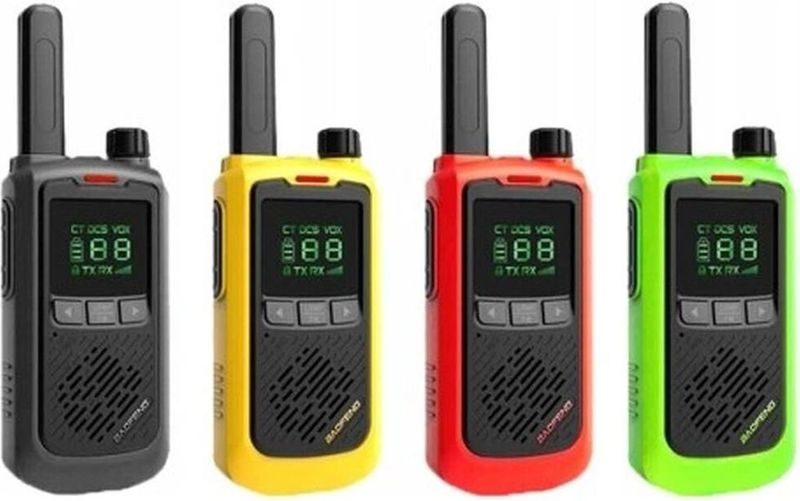 Baofeng - BF-T17 - Walkietalkie - Geel - Bereik tot 10 km - 16 Kanalen