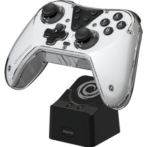 Oniverse Nintendo Switch Oniverse Astralite Controller Draadloos Gerookt Wit incl. Oplaadstation (Nintendo), Controller, Wit