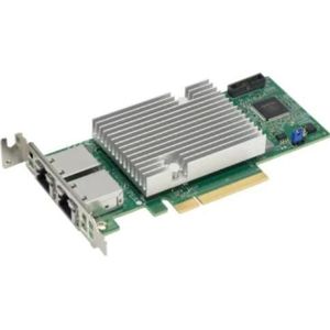 Supermicro 2-Port 10GbE Controller LP AOC-STG-b2T (Mini PCI Express), Netwerkkaarten
