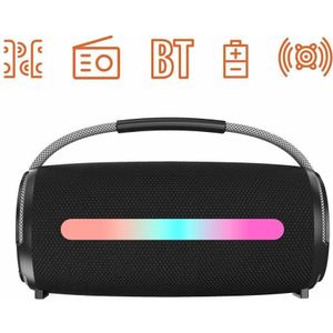 Manta SPK140GO BT Zwart (Elektrische stroom), Bluetooth luidspreker, Zwart