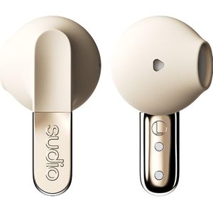 Sudio N3 Sand (ANC, 5.50 h, Draadloze), Koptelefoon, Wit