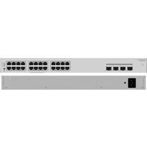 Huawei S220S-24P4J Netwerkschakelaar - Grijs - 24x10/100/1000BASE-T Poorten - 400W PoE+