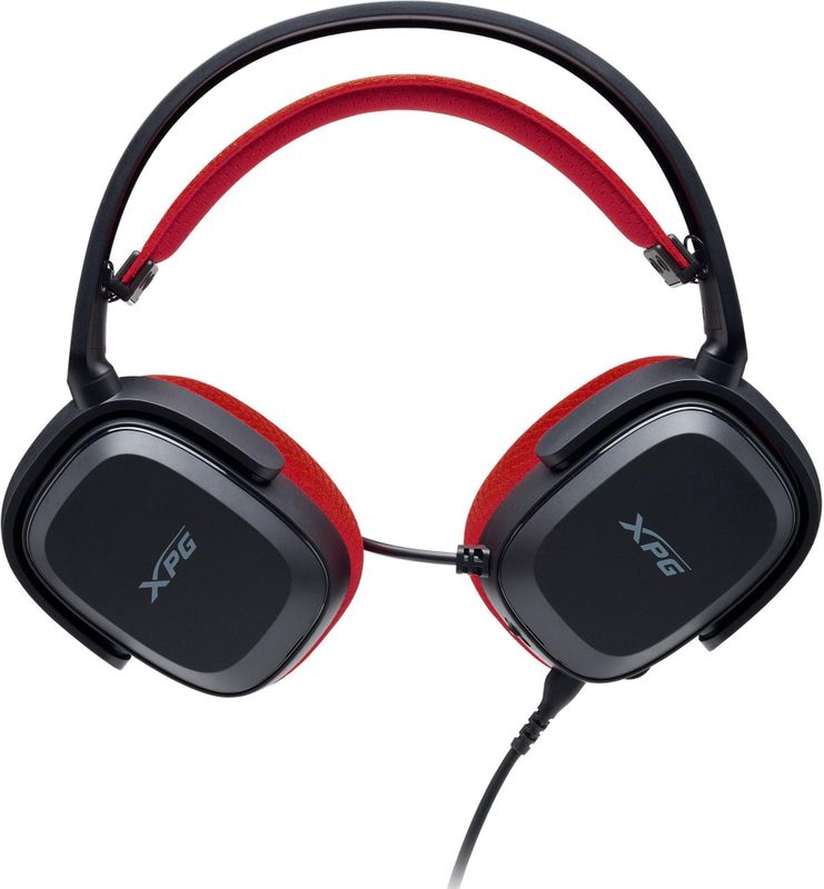 Adata - XPG PRECOG STUDIO - Gaming Headset - Zwart - Rood - Bedraad