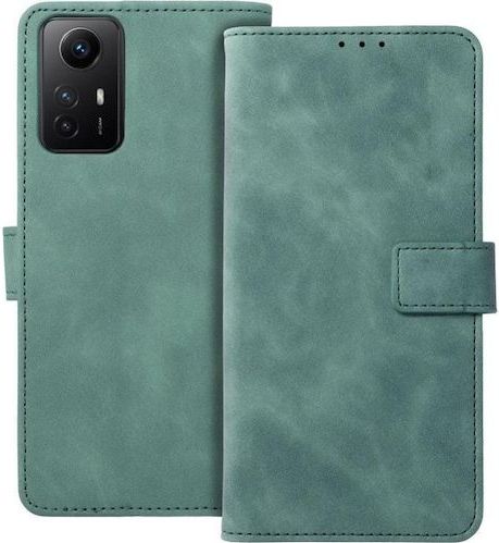 OEM Back panel cover TENDER Book Case for XIAOMI Redmi Note 12S green (Xiaomi Redmi Note 12S), Smartphonehoes, Groen