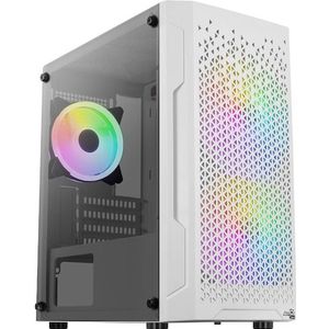 PC Behuizing - Mini Toren - Gehard Glas - Ventilatie - LED Ventilatoren
