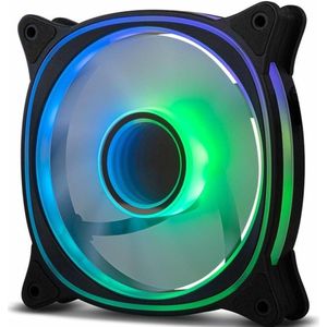 Nox - Nxhummervfan - PC Ventilator - Zwart - 120 mm - ARGB Infinity Mirror