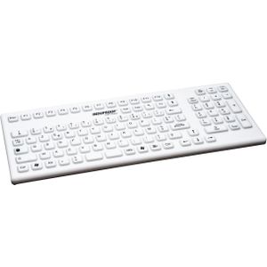 Gett TKG-106 Induproof smart classic (DE, Bedraad), Toetsenbord, Wit