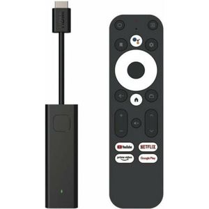 Leotec - GC216 - Mediaspeler - 4K - Android TV Dongle