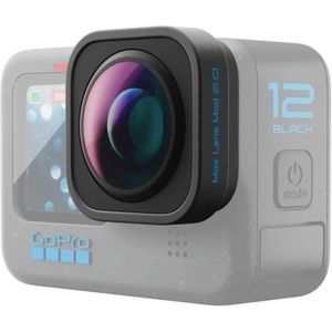 GoPro Max Lens Mod 2.0 (H12) (Held 12), Actioncam-accessoires, Zwart
