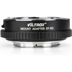 Viltrox EF-R2, Lensadapters, Zwart, Zilver
