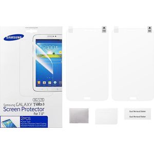 Samsung Beschermfolie transparant voor T2110 Galaxy Tab 3 7.0 (1 Stuk, Galaxy Tab 3), Tablet beschermfolie