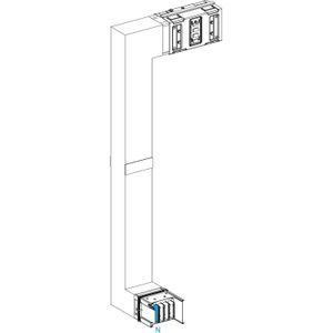 Schneider Electric SE KSA630DMCK41F KSA Meerwegwissel links omlaag (Verdeler), Elektronica benodigdheden + Behuizing, Wit