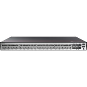 Huawei S5735-L48T4XE-A-V2 /100/1000BASE-T Poorten 0GE SFP+ Poorten 2GE Stack Poorten AC-voeding (48 ports), Netwerkschakelaar, Zilver, Zwart