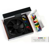 Noctua - NF-A14 PWM chromax.black.swap - PC Ventilator - Zwart - 140 mm