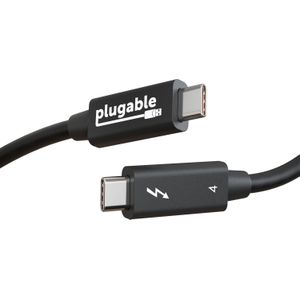 Plugable TBT4 Kabel 1M 100W 40Gbps, Interne kabel (PC)