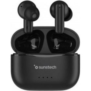 Sunstech Bluetooth-Kopfhörer WAVEPODSONEBK Schwarz (Draadloze), Koptelefoon, Zwart