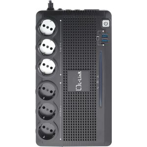 Offline UPS - L-Link FSASFL0127 - 700 VA - 2 x USB - Temperatuur 0-40ºC