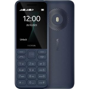 Nokia 130 (2023) 2,4 4MB M???, Sleutel mobiele telefoon, Blauw