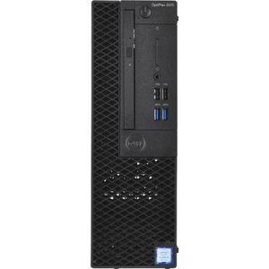 Dell OptiPlex 3070 i5-9500 16GB 512SSD SFF Win11pro GEBRUIKT (512 GB, 16 GB, Intel Core i5-9500, UHD Graphics 630), PC, Zwart