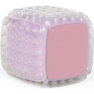 Livoo Air mini luidspreker (5 h, Oplaadbare batterij), Bluetooth luidspreker, Paars