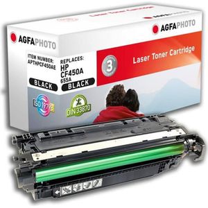 AGFAPHOTO, Toner, TONER ZWART, RPL. CF450A 655A (BK)