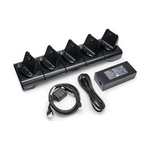 Zebra CRD-MPV-5SC2EU1-01 Docks voor mobiele telefoons, zwart, Accessoires voor barcodescanners